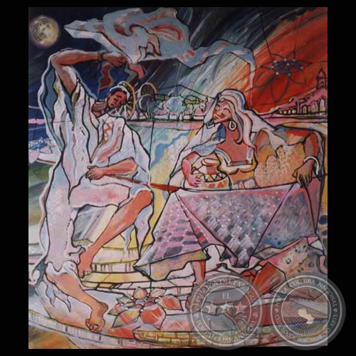 Pintura de Hugo Barrios Bogado